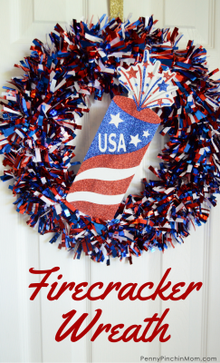 firecracker wreath