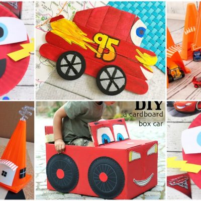 Easy Cars Movie Crafts For McQueen’s Biggest Fans