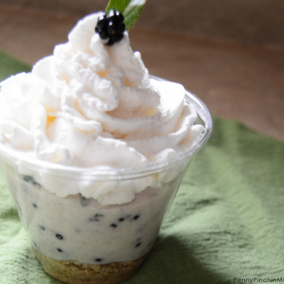 No-Bake Blackberry Cheesecake Cups