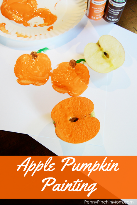 Apple Pumpkin Painting