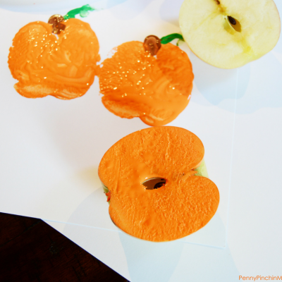 Apple Pumpkin Painting