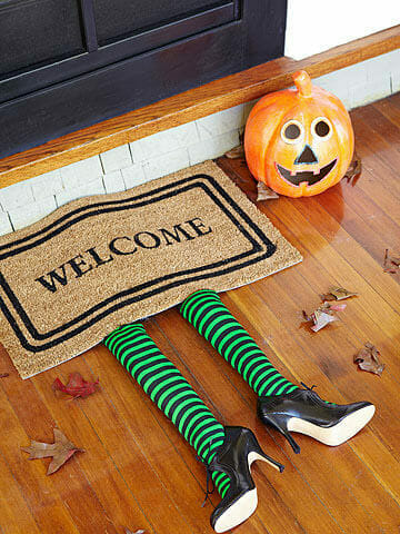 Halloween decorations doormat