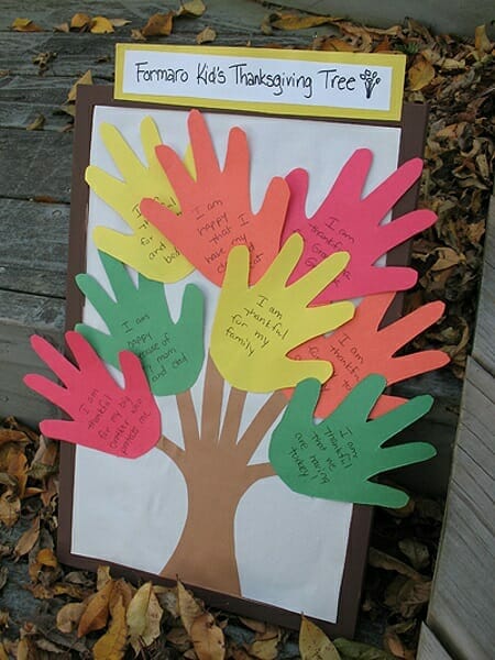 Thankful Tree Thanksgiving Craft