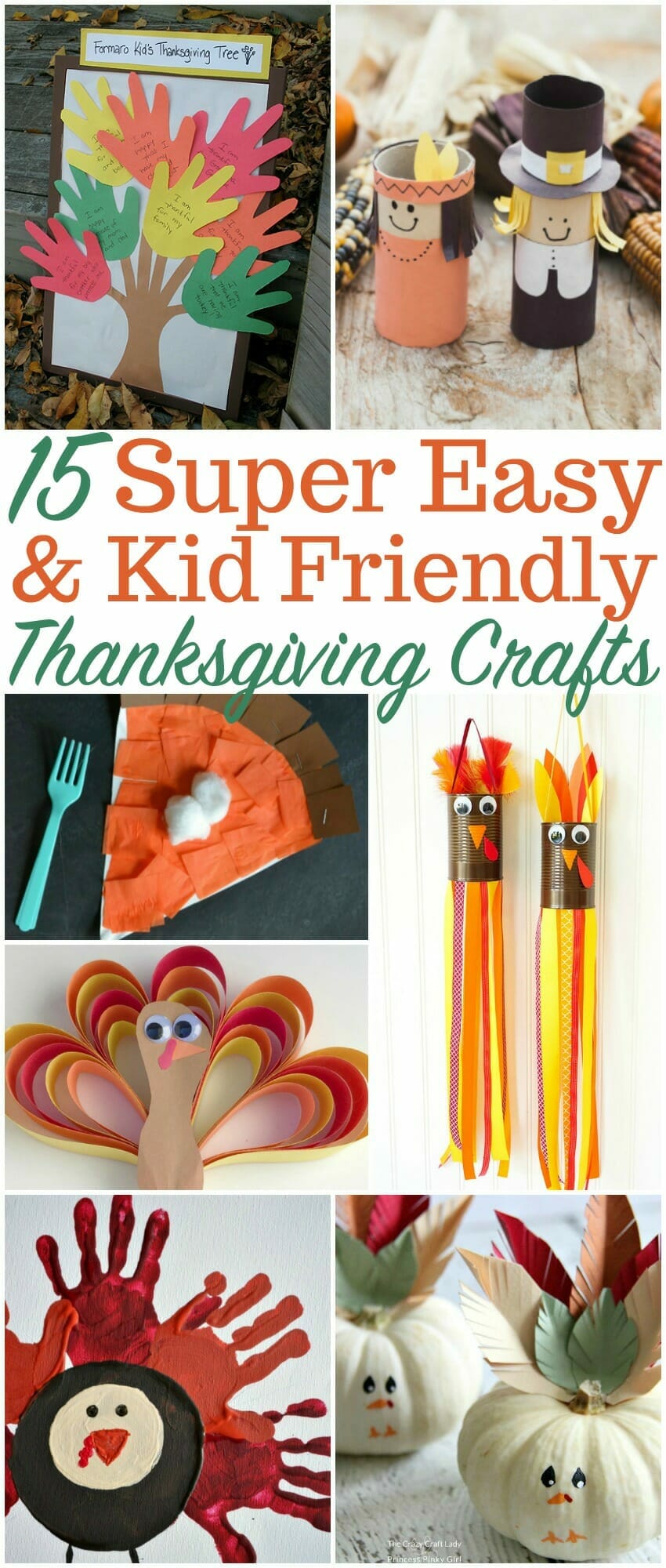 Thanksiving Crafts Your Kids need to make this year!  #thanksgiving crafts #kidscrafts #craft ideas #thanksiving