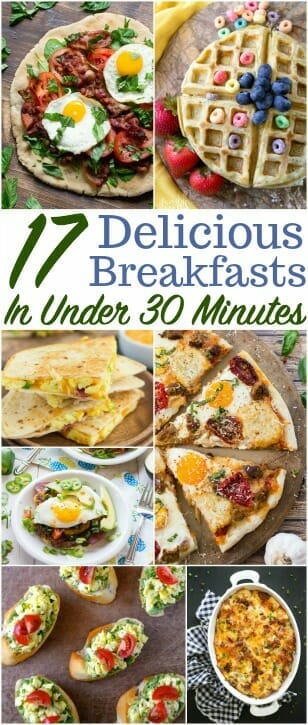 The best breakfast in under 30 minutes!