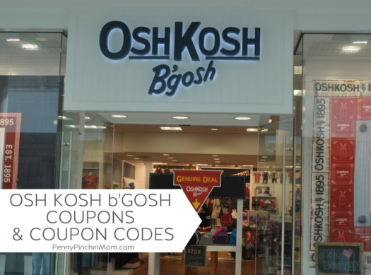 Osh Kosh b'Gosh Coupons & Coupon Codes To Save You Money