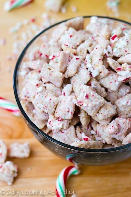 Peppermint Puppy Chow Recipe