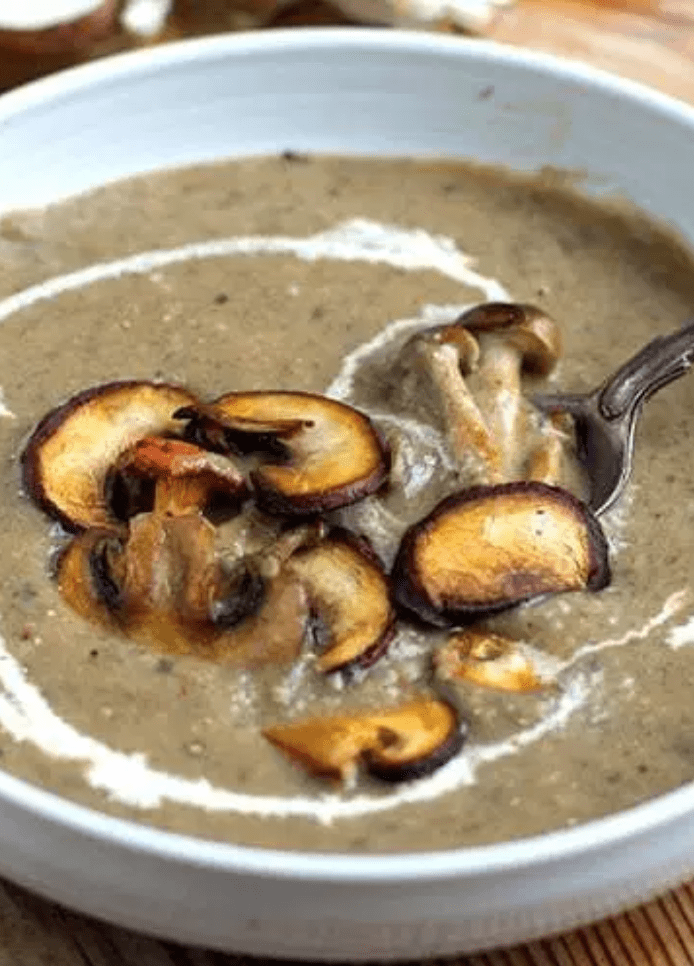 Mushroom instant pot soup