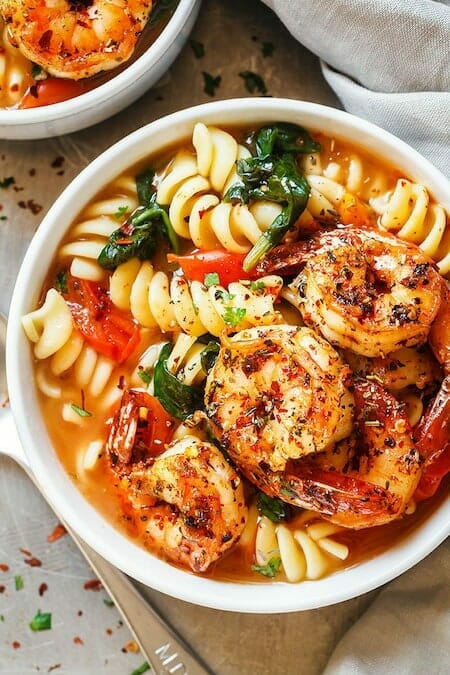 Pasta Shrimp instant pot soup