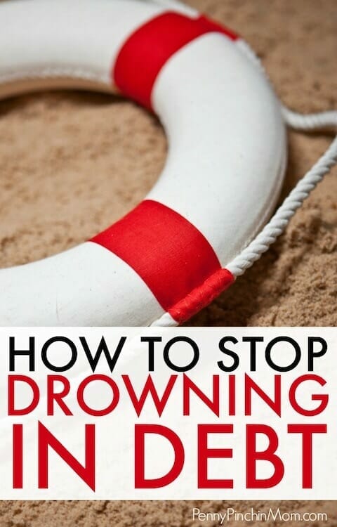 help me stop drowning in debt