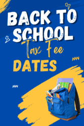 2024 Back To School Tax Free Shopping Dates - Penny Pinchin' Mom