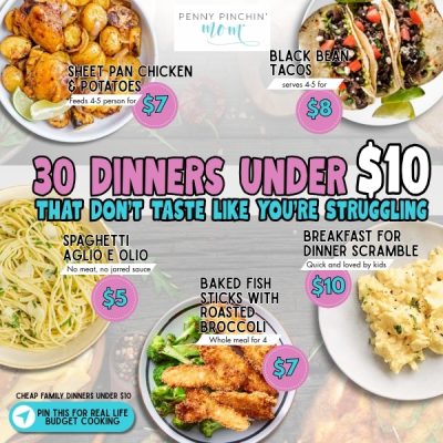 30 Dinners Under $10 That Don’t Taste Like You’re Struggling