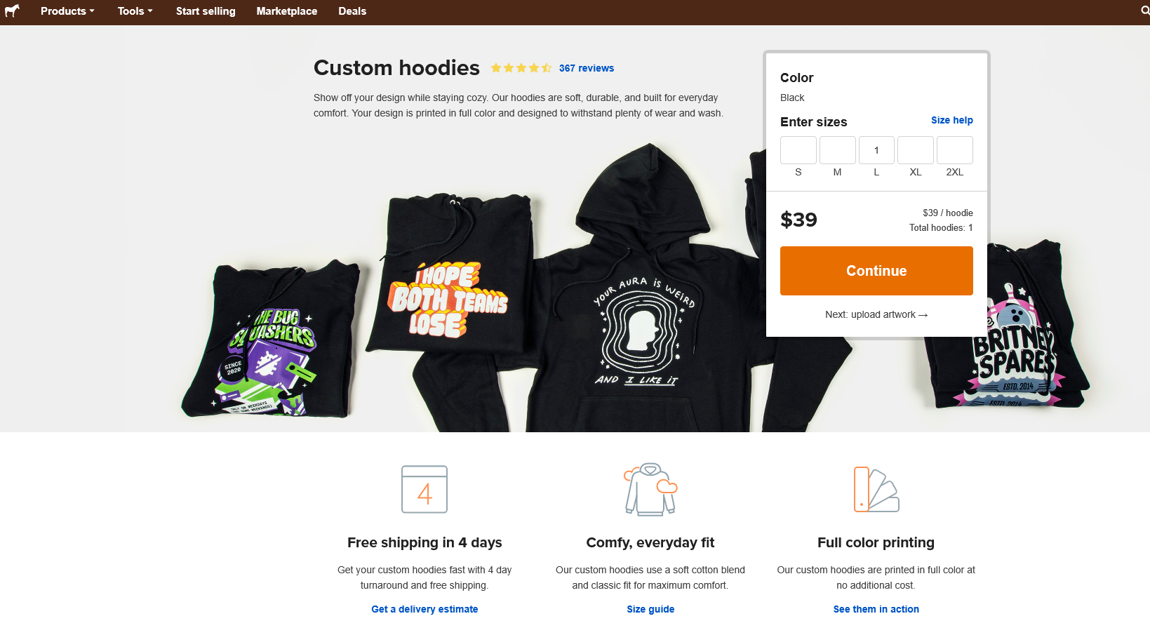 StickerMule sweatshirts