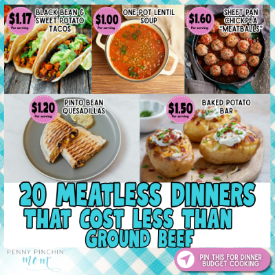 20 Meatless Dinners That Cost Less Than Ground Beef