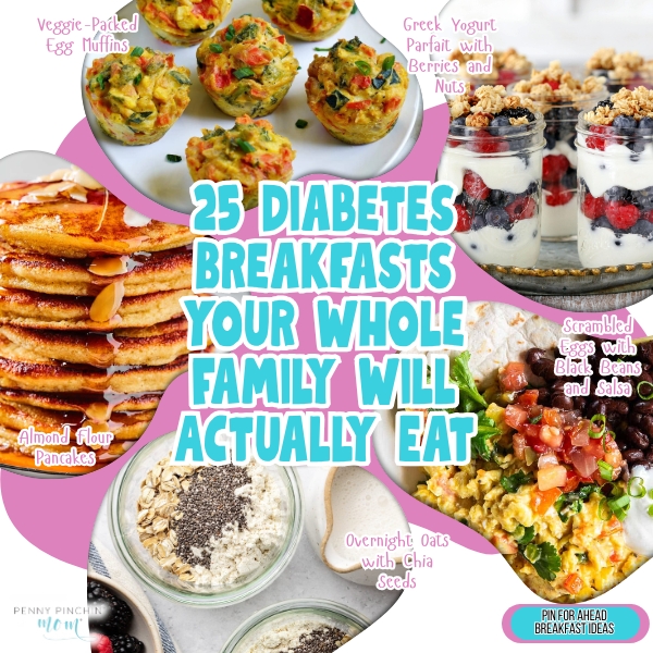 Diabetes friendly breakfast recipes: 25 balanced, low-glycemic meals the whole family can enjoy without feeling restricted.