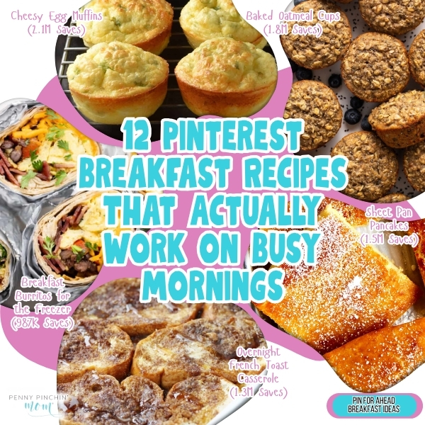 Viral pinterest breakfast recipes: 12 popular morning meals that look gorgeous and actually work fast on busy weekdays.