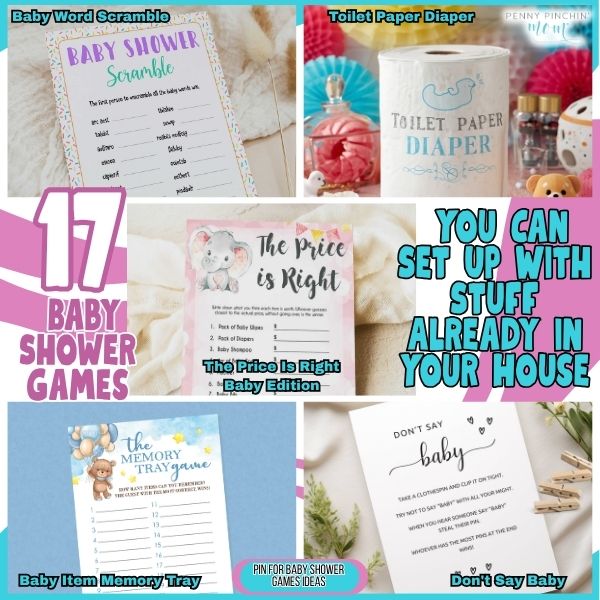 17 Baby Shower Games You Can Set Up With Stuff Already in Your House