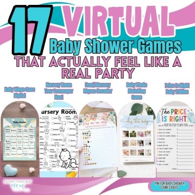 17 Virtual Baby Shower Games That Actually Feel Like a Real Party