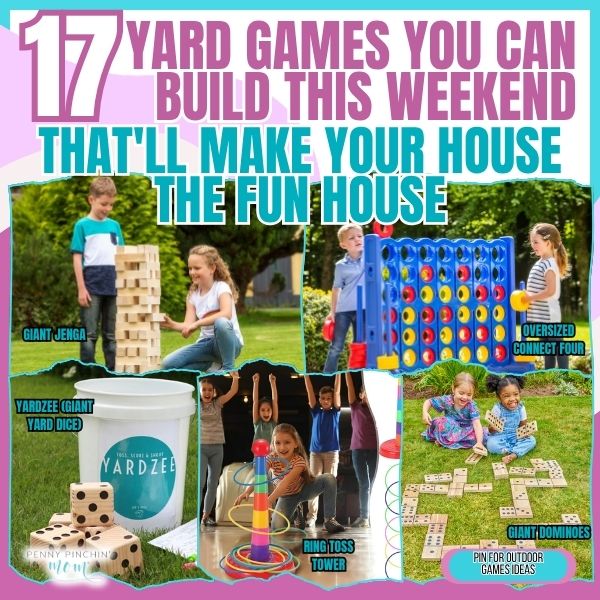 17 Yard Games You Can Build This Weekend That’ll Make Your House the Fun House