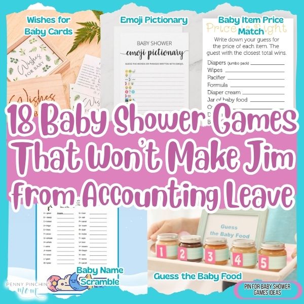 18 Baby Shower Games That Won’t Make Jim from Accounting Leave