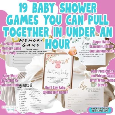 19 Baby Shower Games You Can Pull Together in Under an Hour