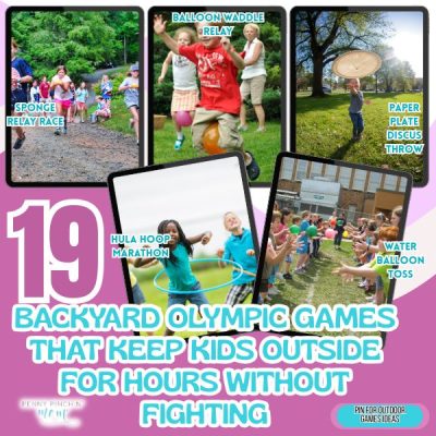 19 Backyard Olympic Games That Keep Kids Outside for Hours Without Fighting