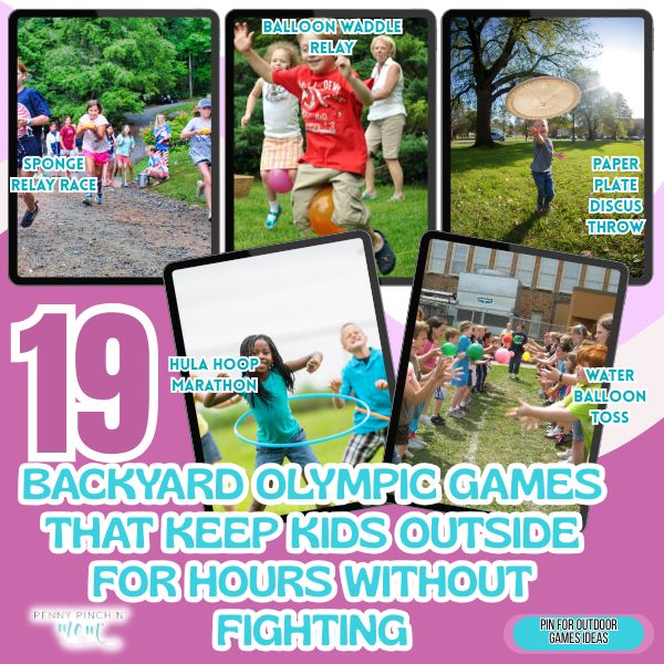 19 Backyard Olympic Games That Keep Kids Outside for Hours Without Fighting
