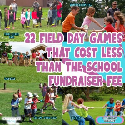 22 Field Day Games That Cost Less Than the School Fundraiser Fee