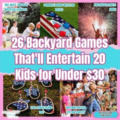 26 Backyard Games That’ll Entertain 20 Kids for Under $30