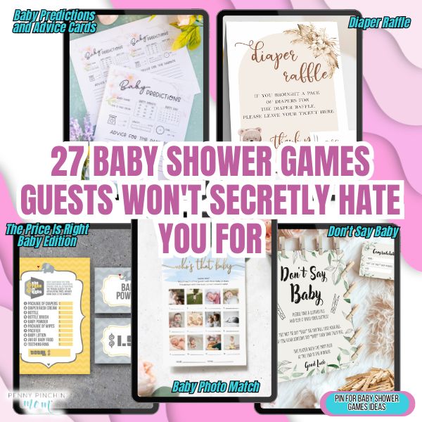 27 Baby Shower Games Guests Won’t Secretly Hate You For