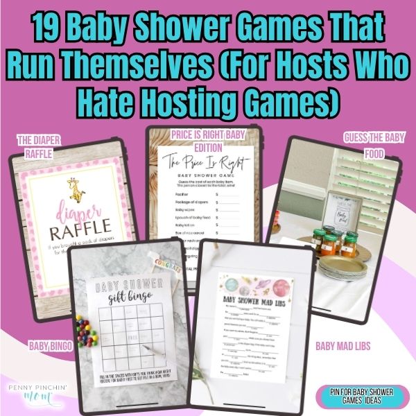19 Baby Shower Games That Run Themselves (For Hosts Who Hate Hosting Games)