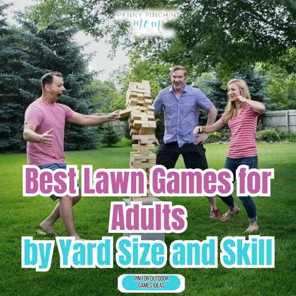 Lawn games for adults: guide matching games to different yard sizes and skill levels for the perfect outdoor entertainment.