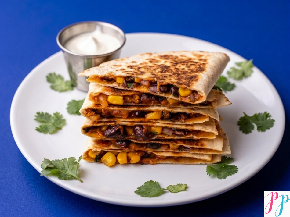 Hearty Black Bean Quesadillas