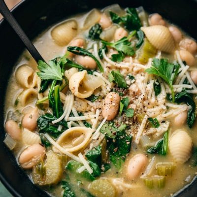 Budget-Friendly White Bean and Spinach Soup