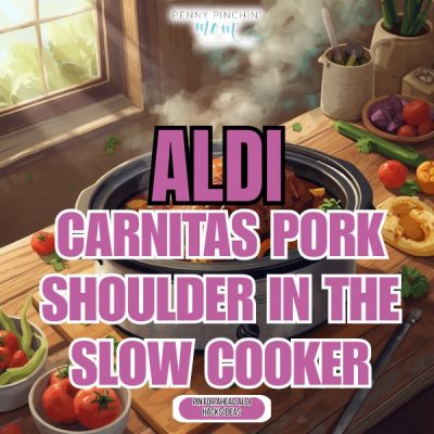Aldi Carnitas Pork Shoulder in the Slow Cooker