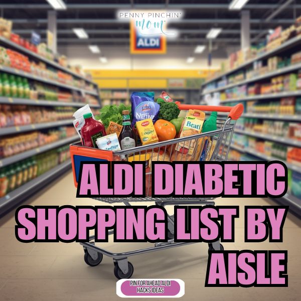 Aldi Diabetic Shopping List by Aisle