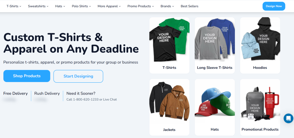 rush order custom shirts for summer camp