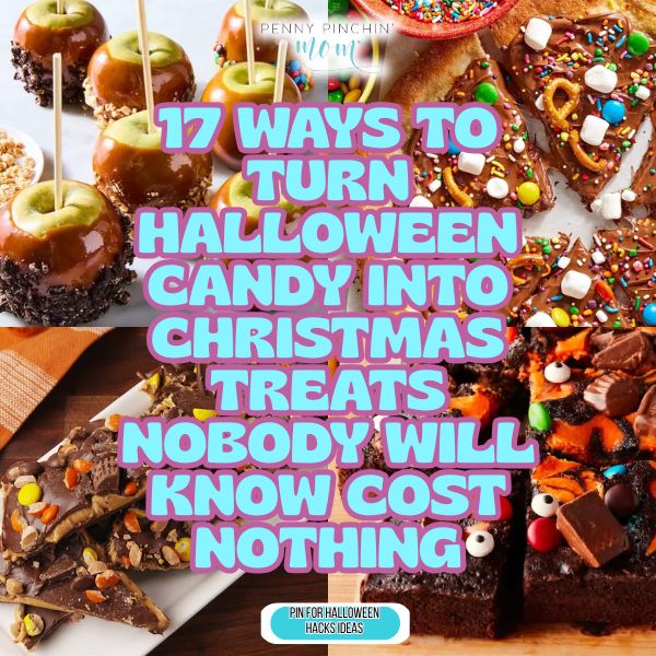 17 Ways to Turn Halloween Candy Into Christmas Treats Nobody Will Know Cost Nothing