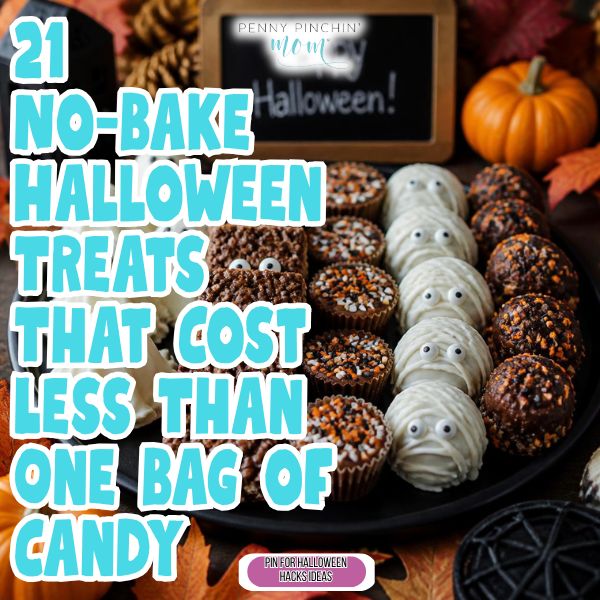 21 No-Bake Halloween Treats That Cost Less Than One Bag of Candy