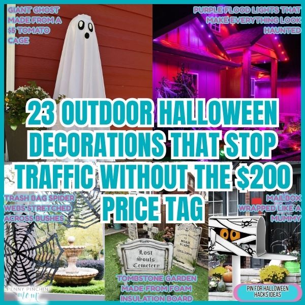 23 Outdoor Halloween Decorations That Stop Traffic Without the $200 Price Tag