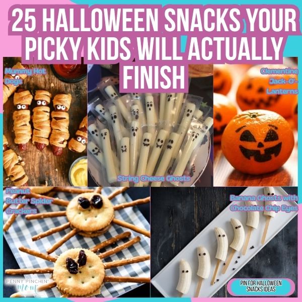 25 Halloween Snacks Your Picky Kids Will Actually Finish