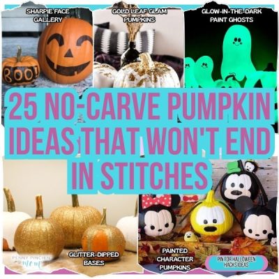 25 No-Carve Pumpkin Ideas That Won’t End in Stitches