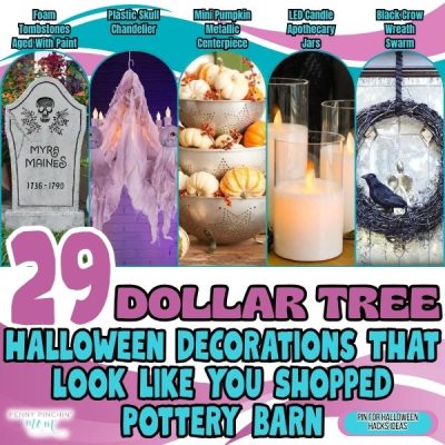 29 Dollar Tree Halloween Decorations That Look Like You Shopped Pottery Barn