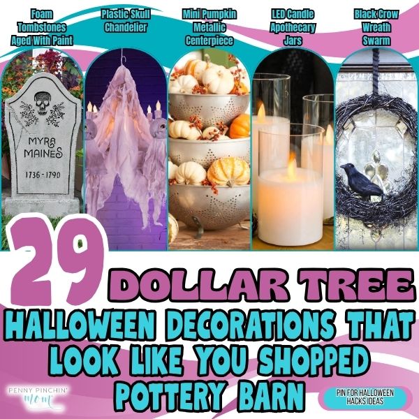 29 Dollar Tree Halloween Decorations That Look Like You Shopped Pottery Barn