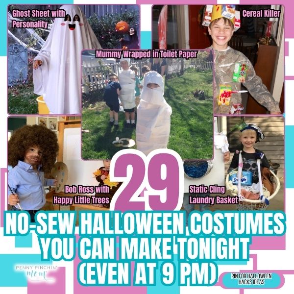 29 No-Sew Halloween Costumes You Can Make Tonight (Even at 9 PM)