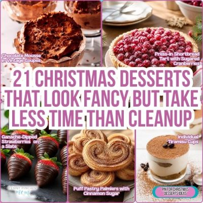21 Christmas Desserts That Look Fancy But Take Less Time Than Cleanup
