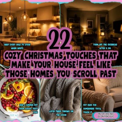 22 Cozy Christmas Touches That Make Your House Feel Like Those Homes You Scroll Past