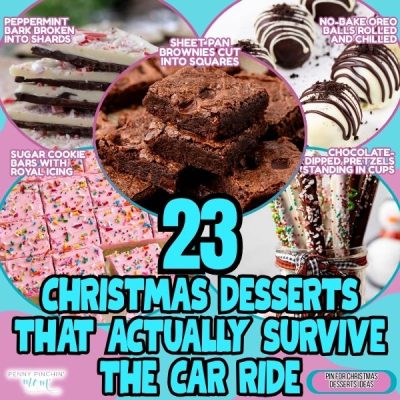 23 Christmas Desserts That Actually Survive the Car Ride