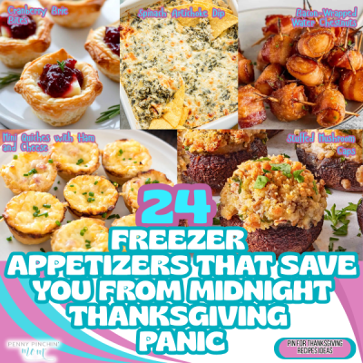 24 Freezer Appetizers That Save You From Midnight Thanksgiving Panic
