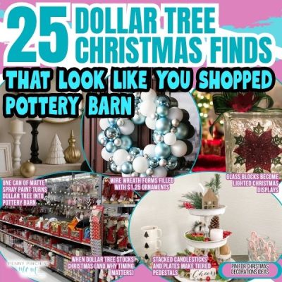 25 Dollar Tree Christmas Finds That Look Like You Shopped Pottery Barn